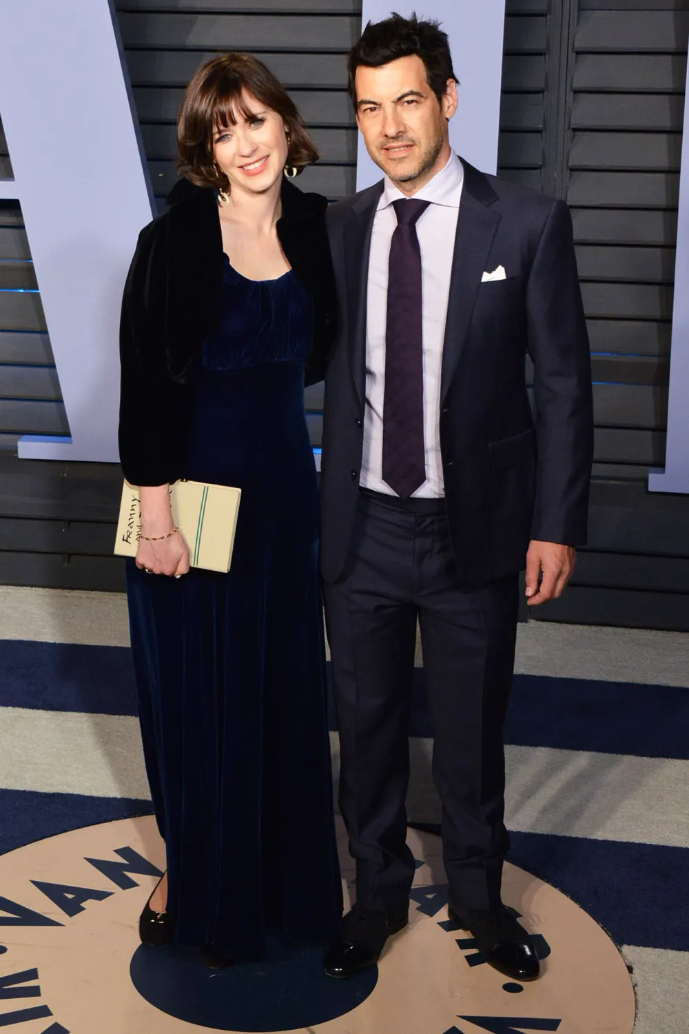 Zooey Deschanel and Jacob Pechenik