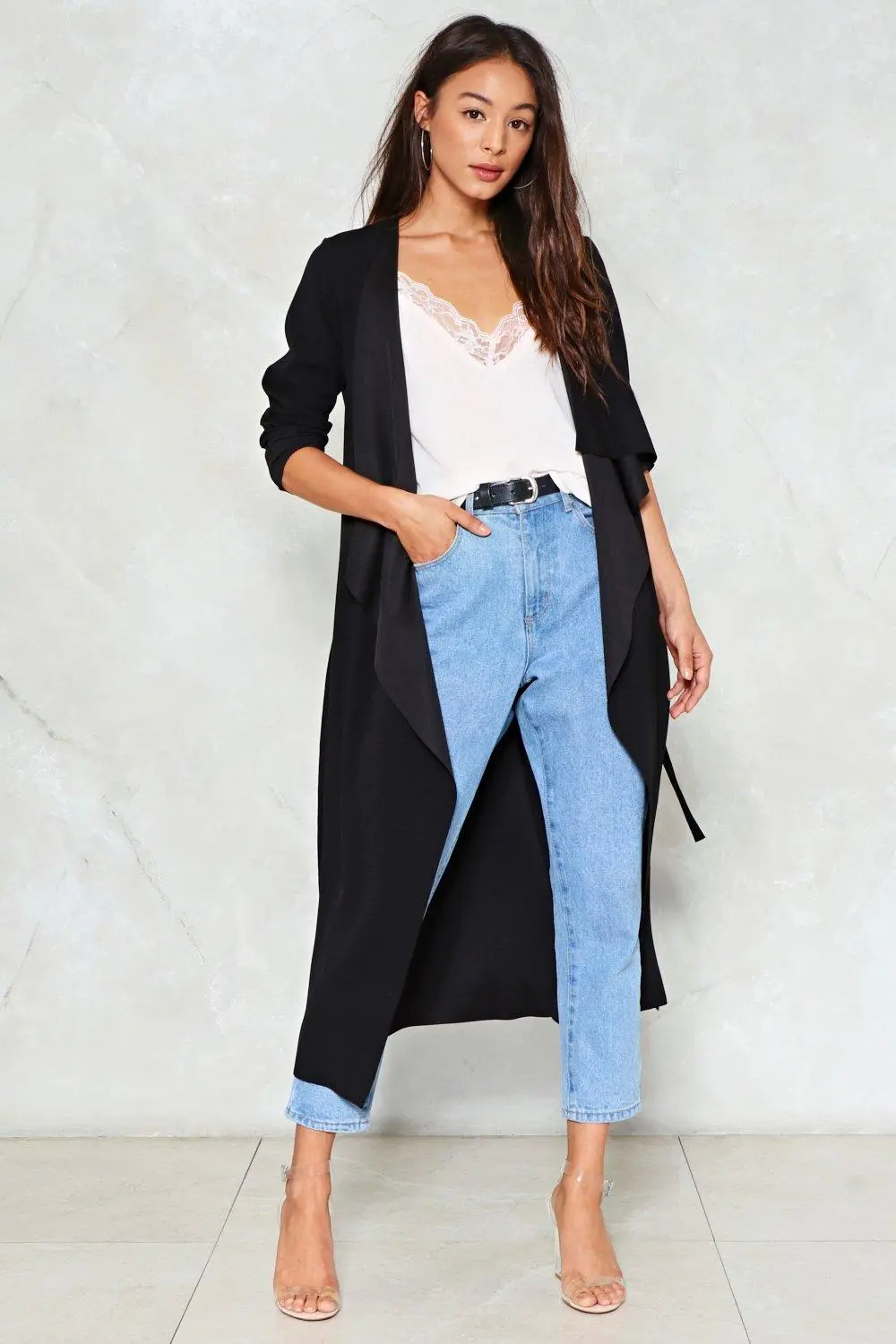 nasty gal duster coat