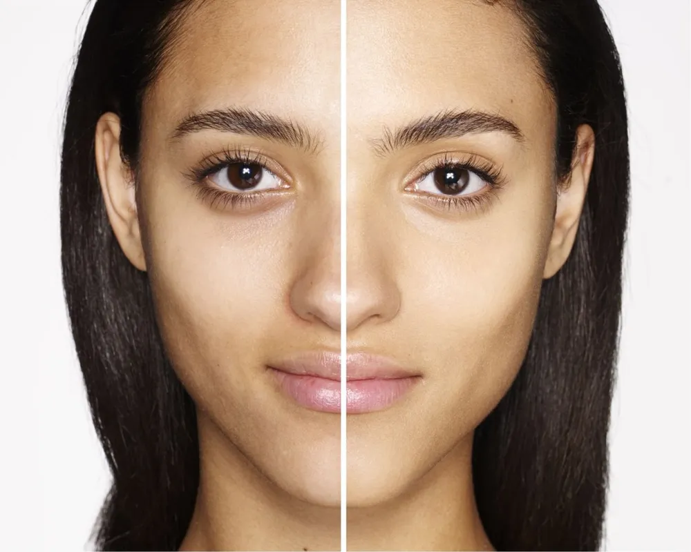 before and after charlotte tilbury magic cream