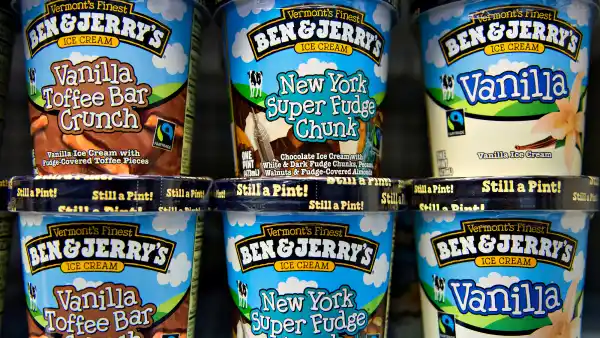Ben & Jerry's brand ice cream