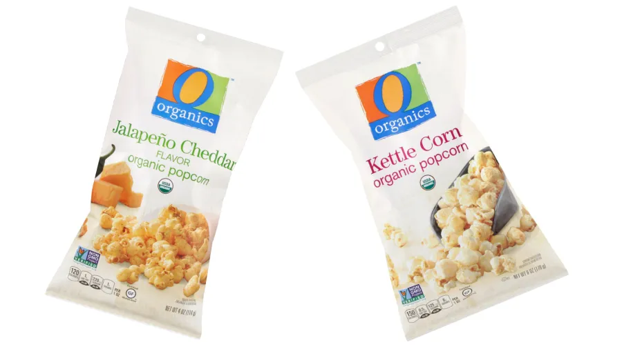 O Organics Ready to Eat Popcorn