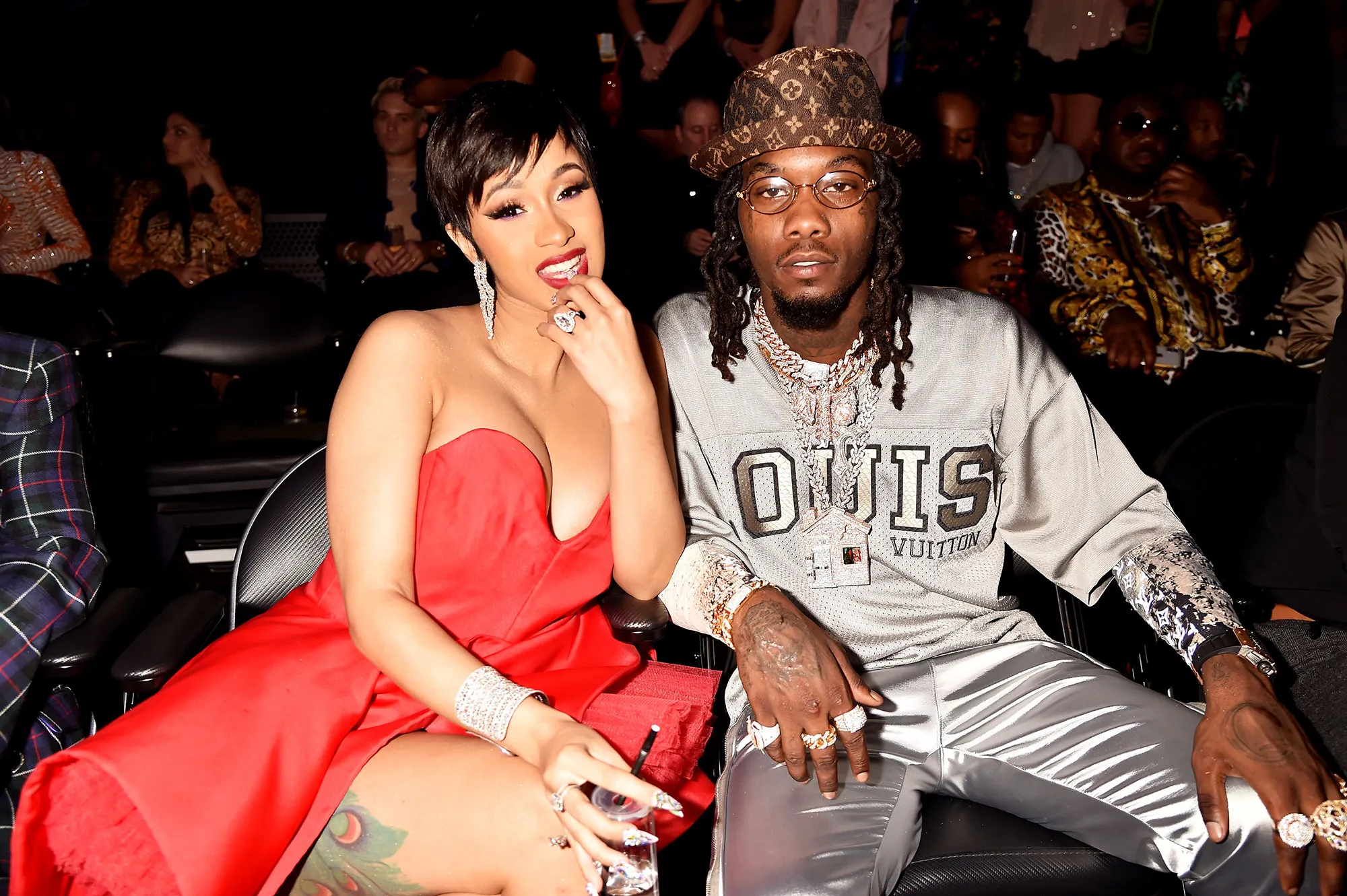 cardi b offset kulture on stage VMAs 2018
