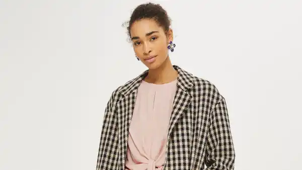 comfy front tie blouse