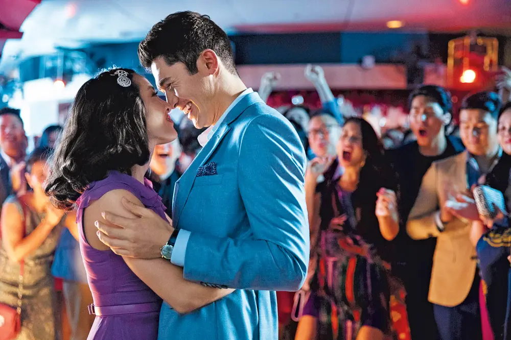 Henry Golding and Constance Wu.