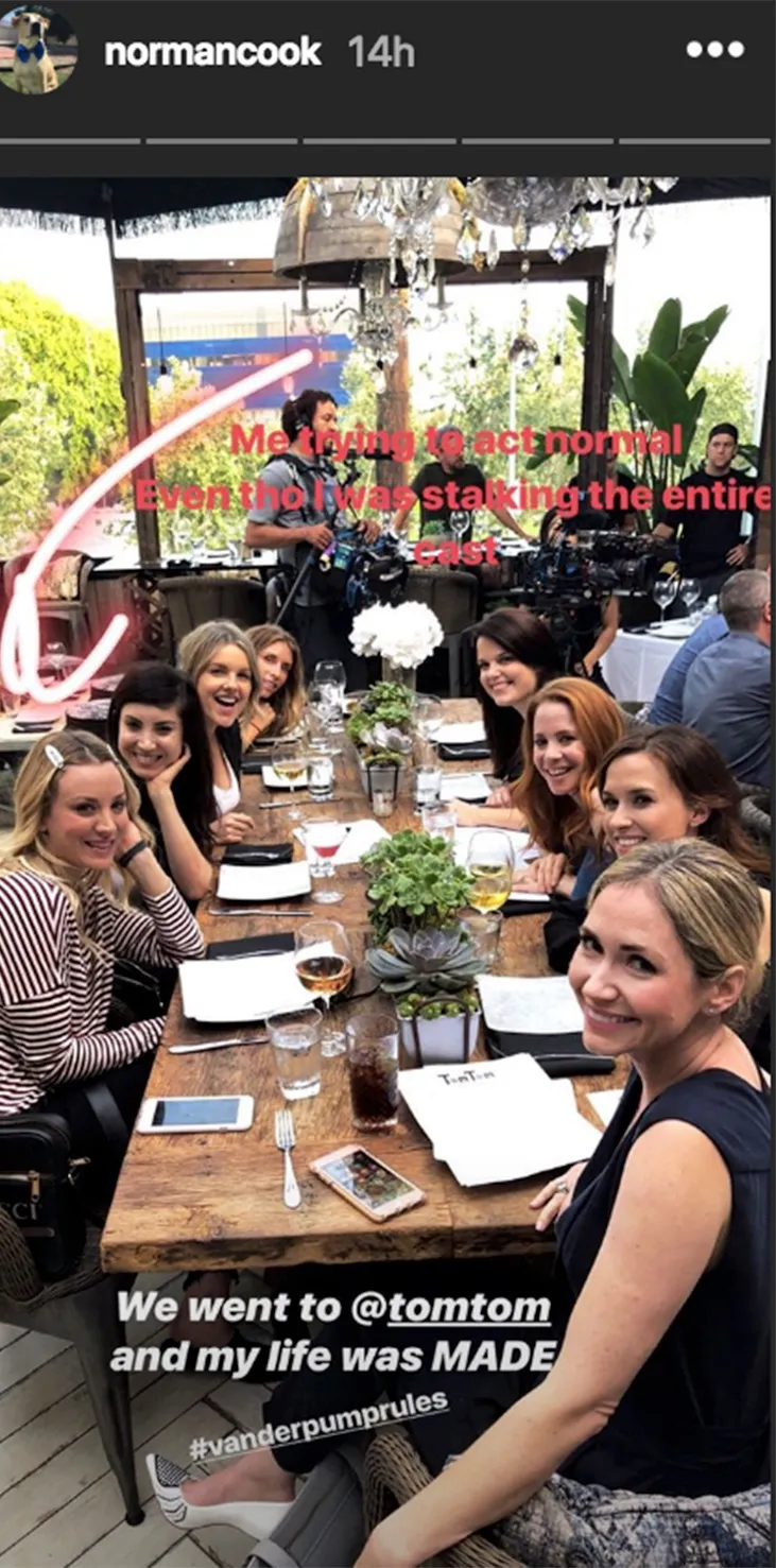 Kaley Cuoco meets RHONY