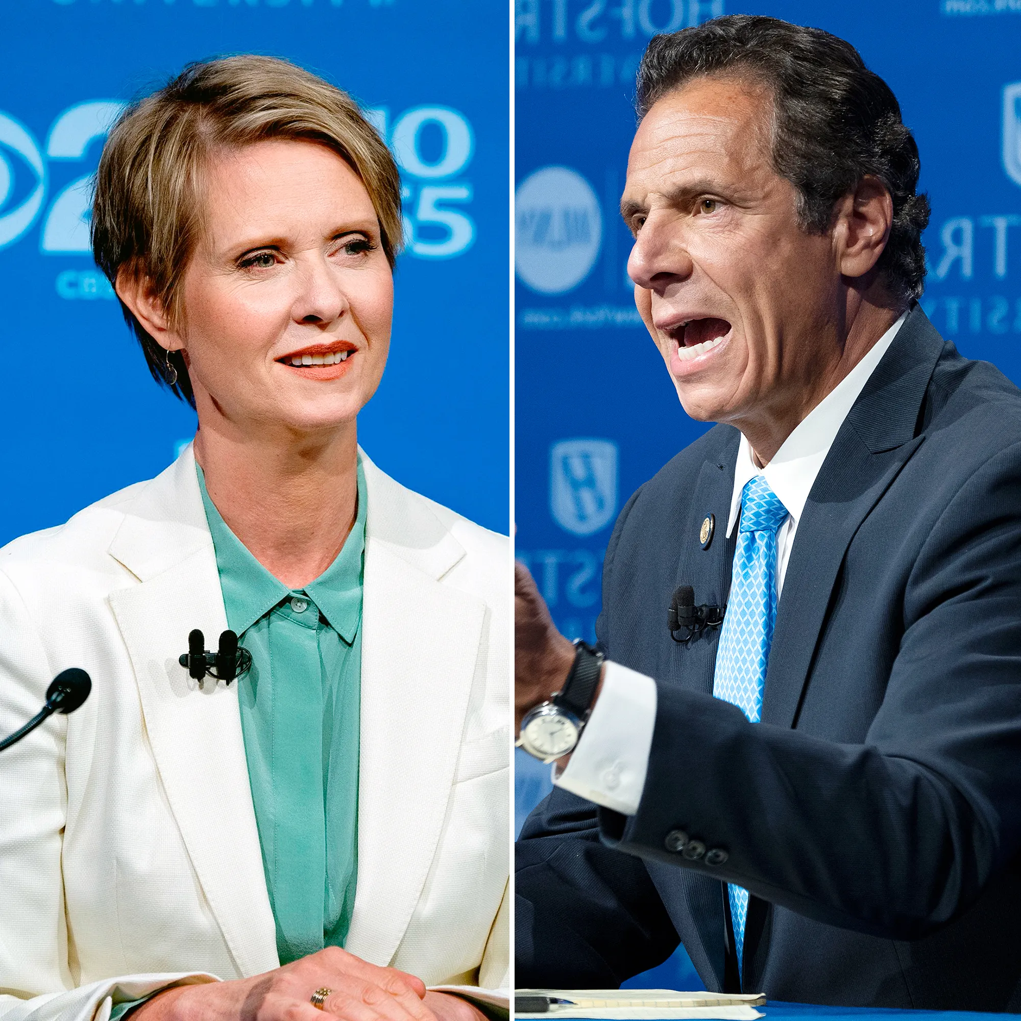 Cynthia Nixon Andrew Cuomo Debate