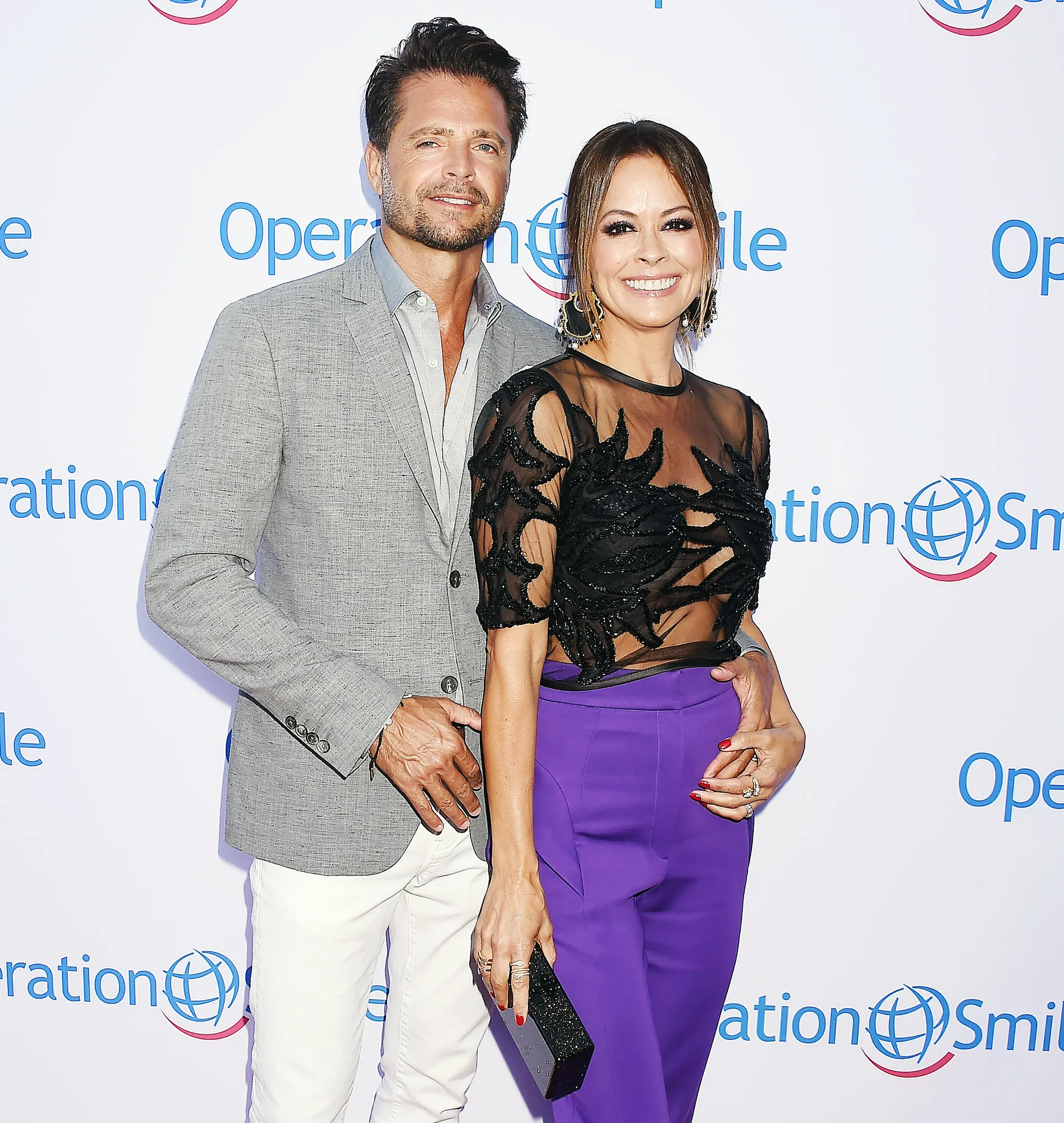 David Charvet Brooke Burke All Good Amid Divorce