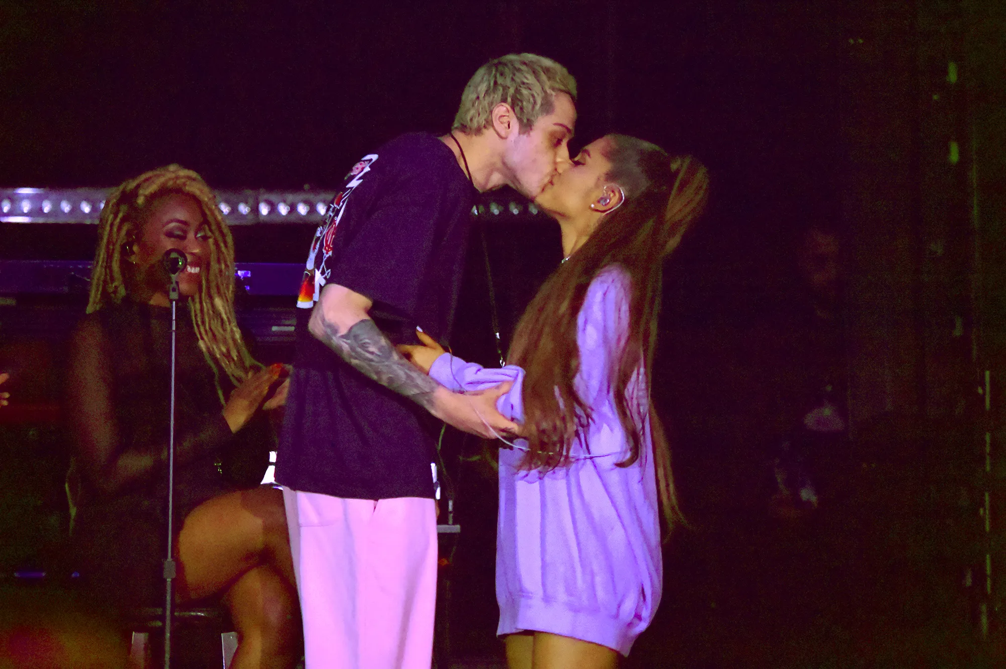 Pete Davidson and Ariana Grande