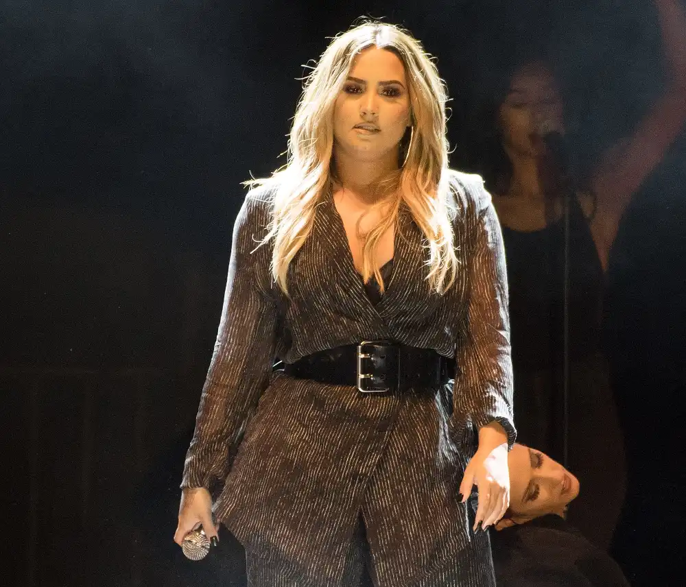 Demi Lovato performs during the 2018 California Mid-State Fair on July 22, 2018 in Paso Robles, California.