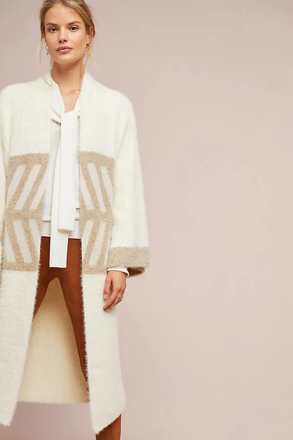 fuzzy kimono sweater anthropologie