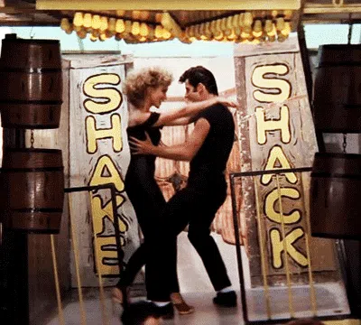 sandy and danny grease funhouse