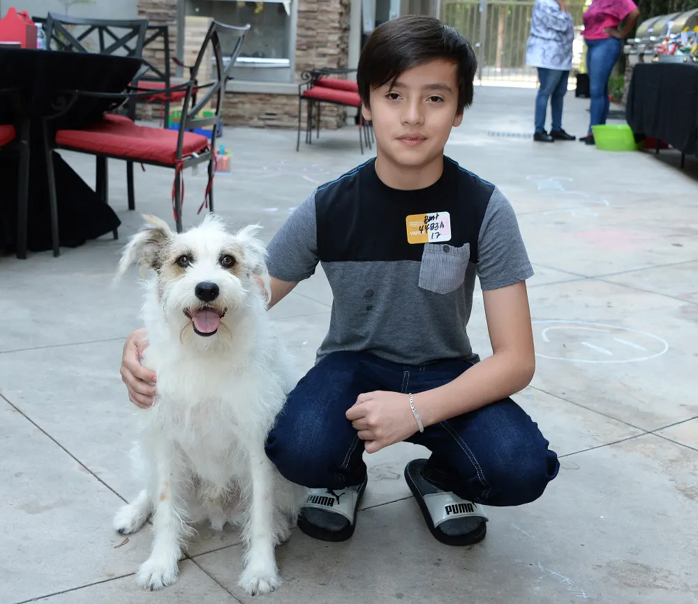 Hallmark Channel's Happy the Dog Hosts Backyard BBQ for Ronald McDonald House Kids