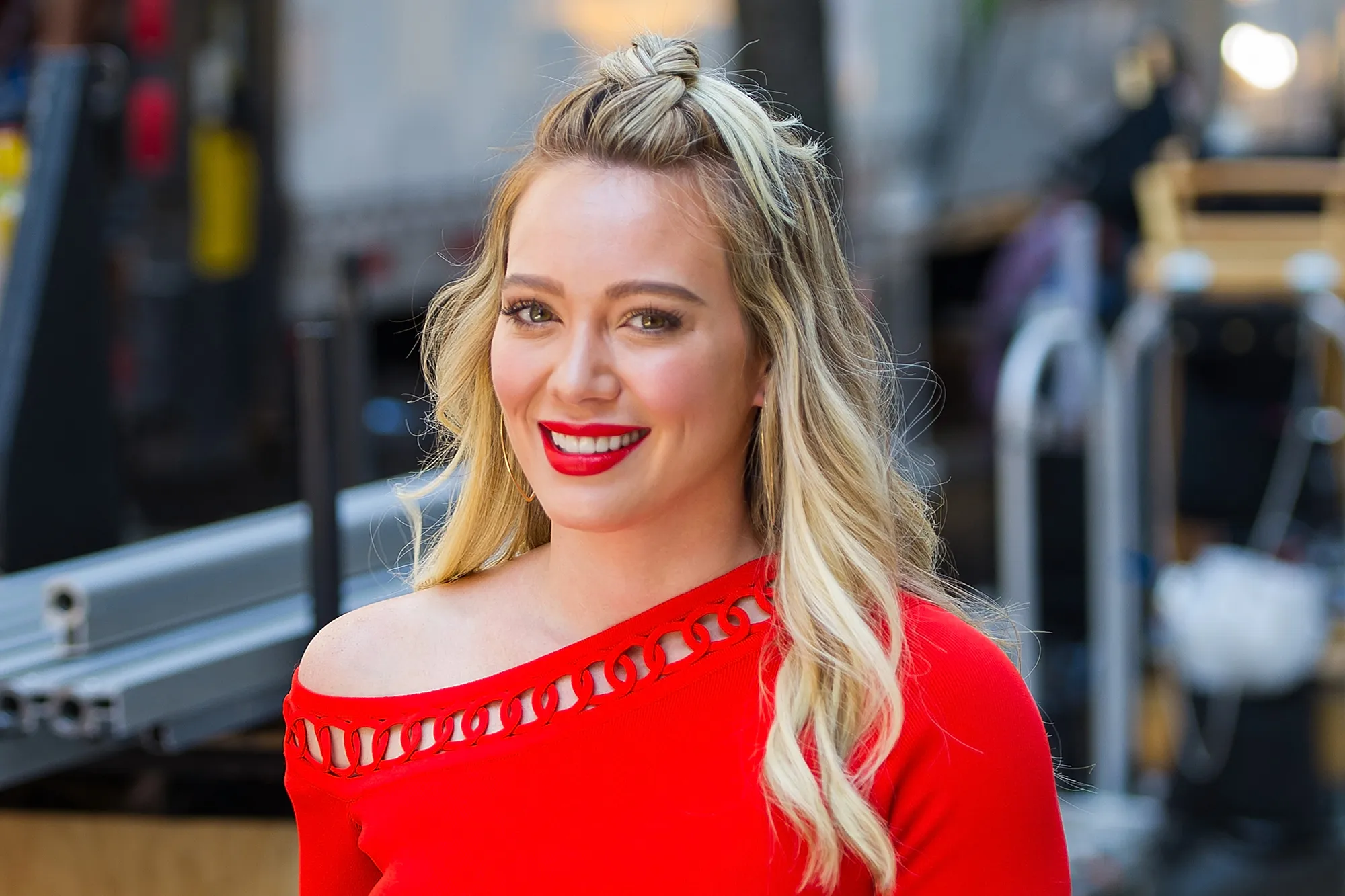 Actress Hilary Duff