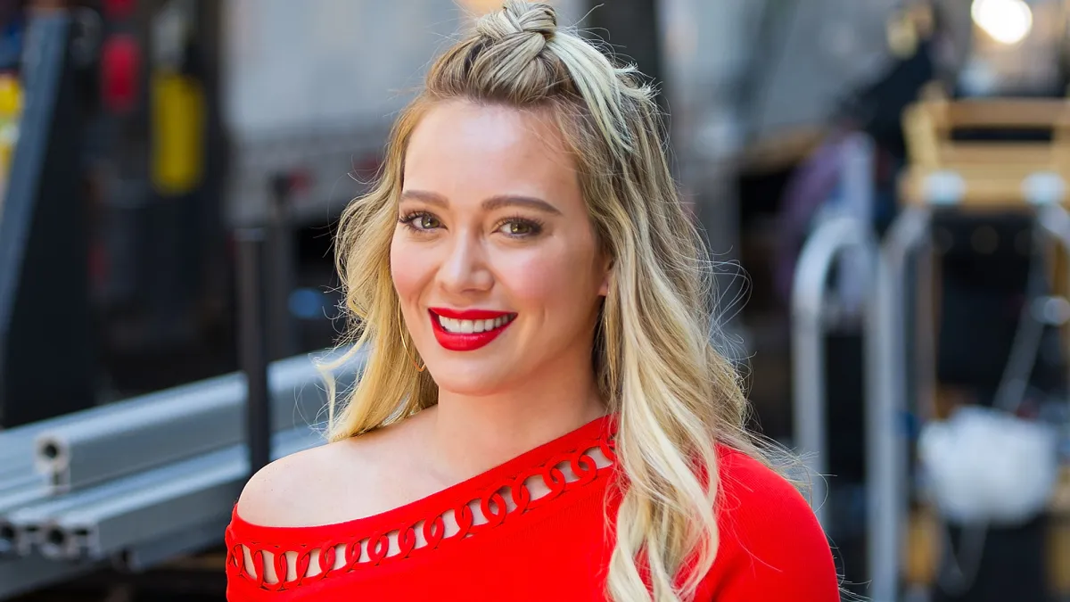 Actress Hilary Duff
