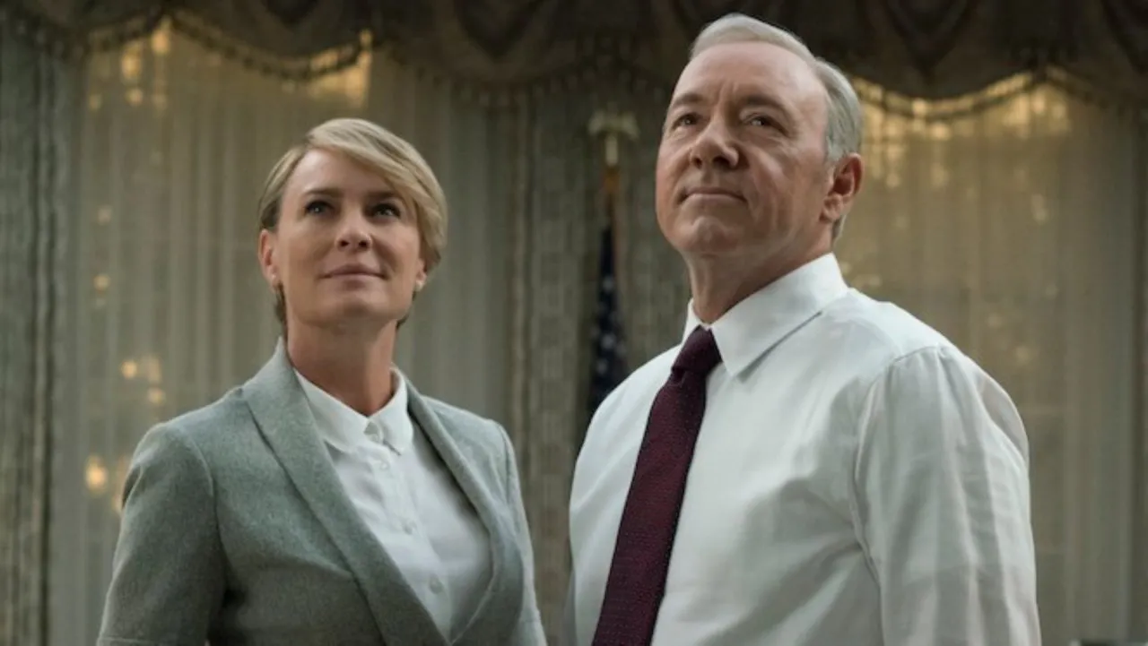 Robin Wright and Kevin Spacey