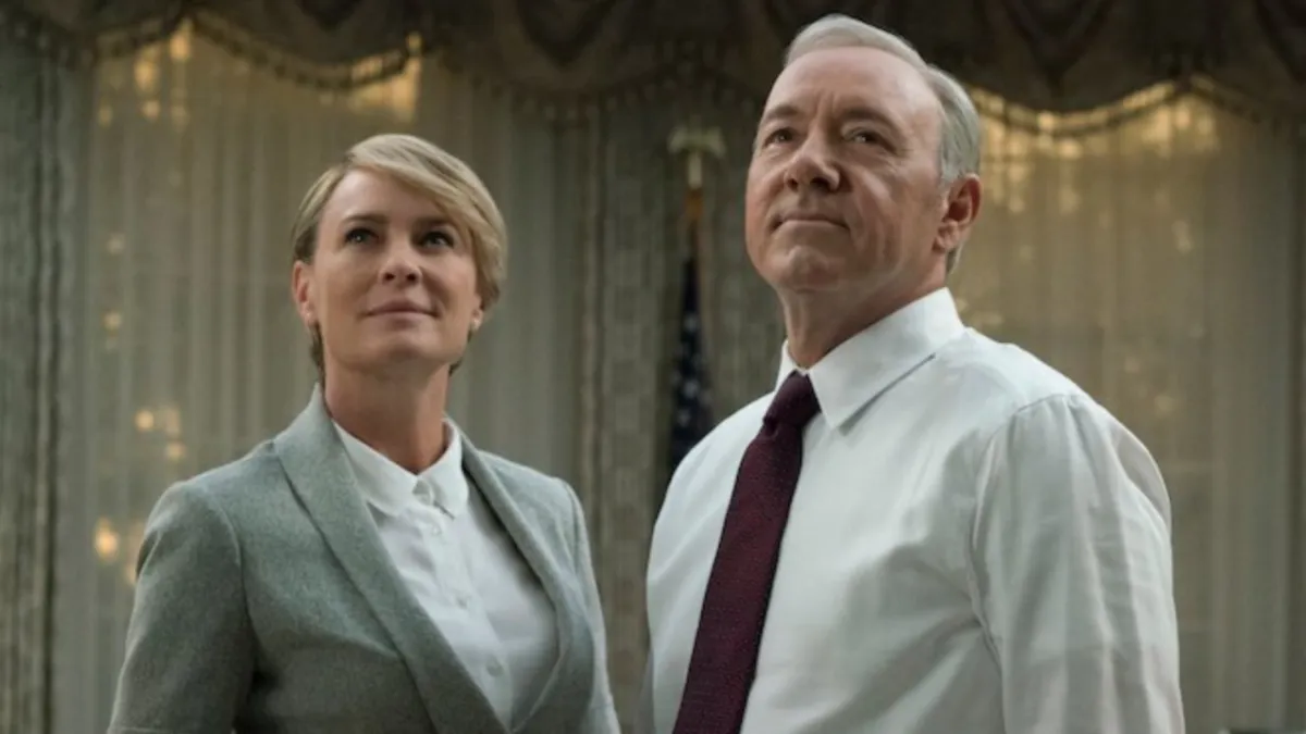 Robin Wright and Kevin Spacey
