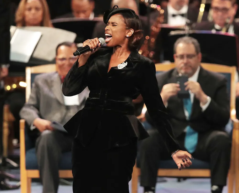 Jennifer Hudson Performance Aretha Franklin Funeral