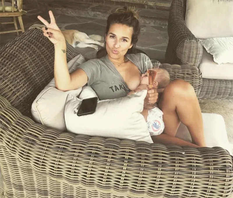 stars who breast feed