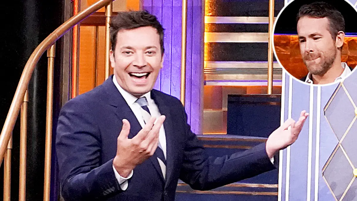 Ryan Reynolds Jimmy Fallon Drinko Vomit