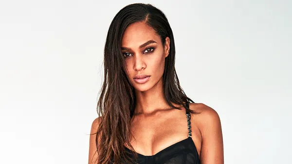 Joan Smalls Swimwear Intimates Collection Black Lingerie
