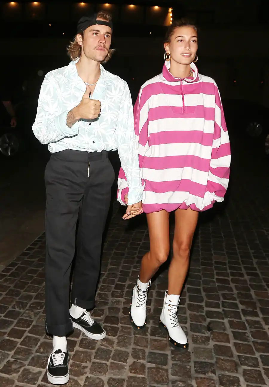 Justin Bieber Hailey Baldwin Couple Style