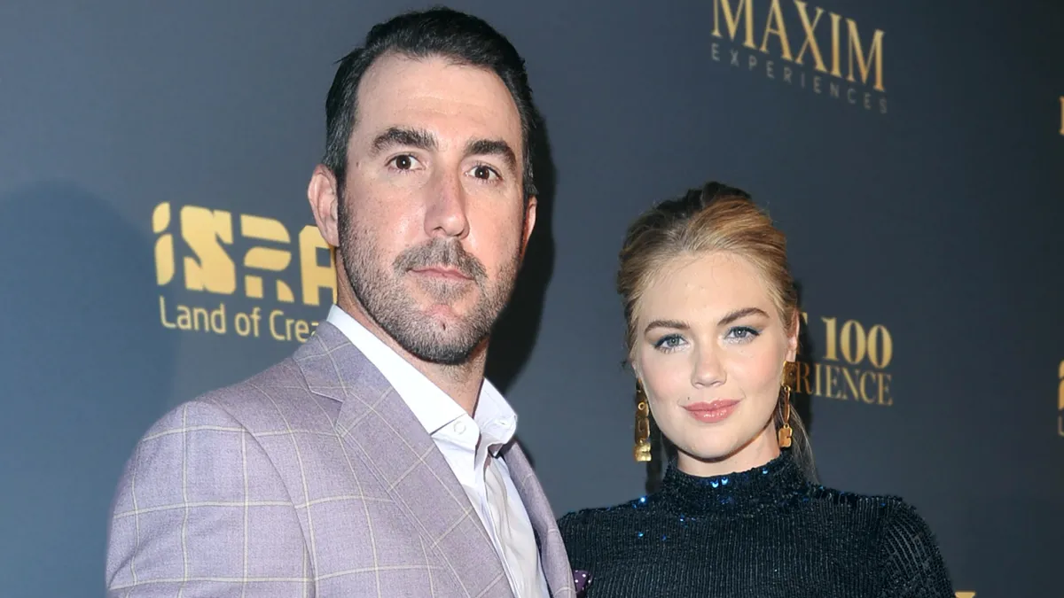 Justin Verlander and Kate Upton.