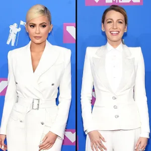 Kylie jenner and blake lively VMAS 2018