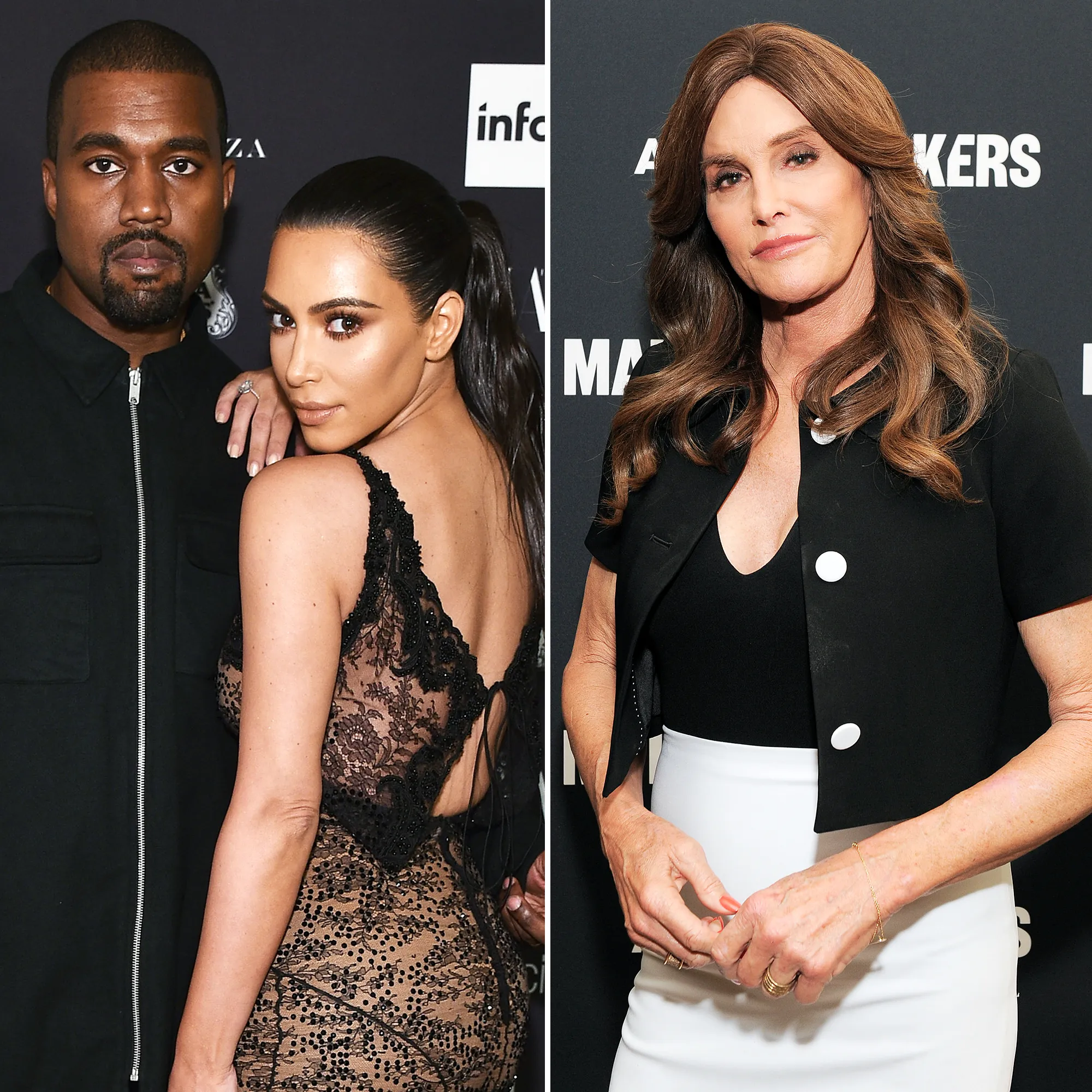 Kim Kardashian Kanye West Caitlyn Jenner Texts