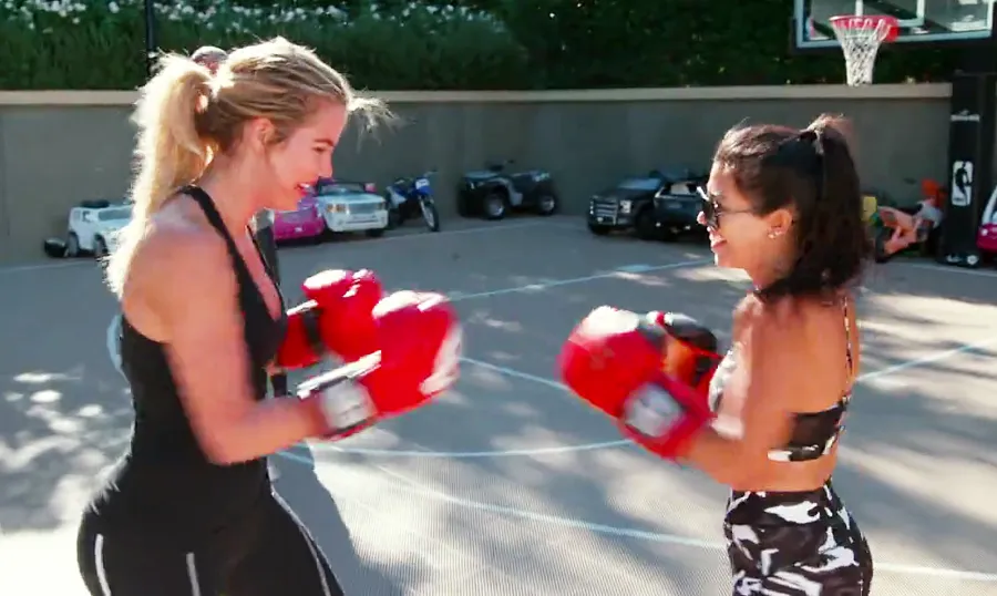 Celebrities Who Box Khloe Kardashian Kourtney Kardashian