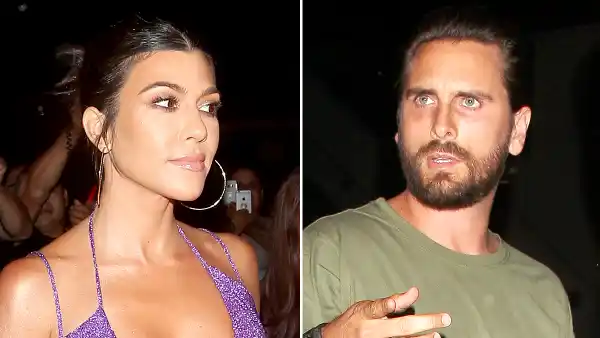 Kourtney Kardashian and Scott Disick