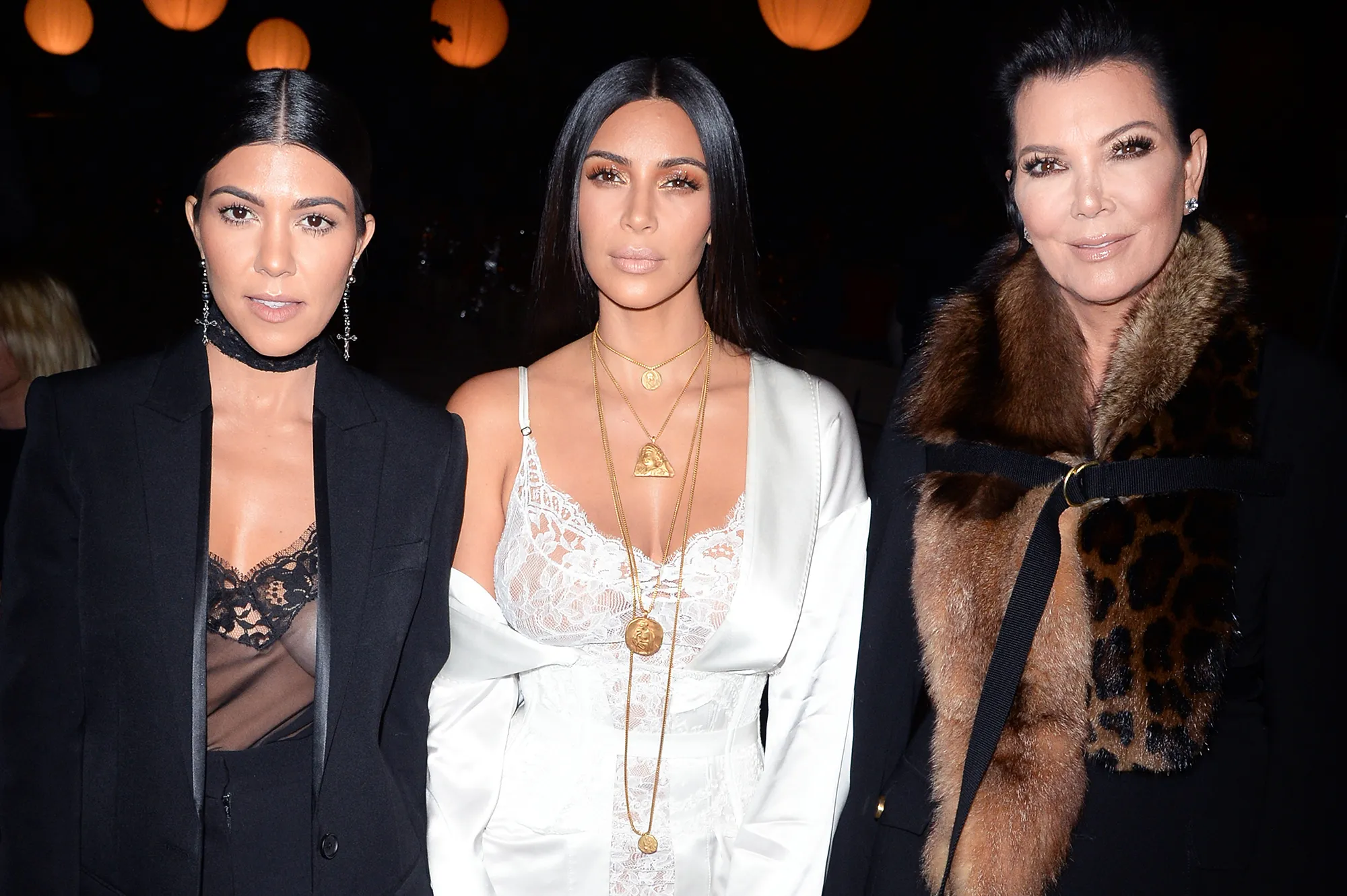 Kourtney Kardashian, Kim Kardashian and Kris Jenner.