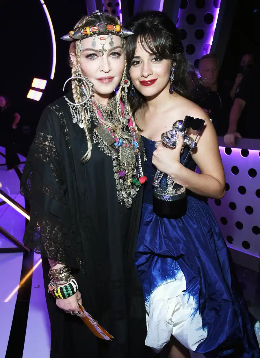 VMAs 2018 What You Didn't See Madonna Camila Cabello