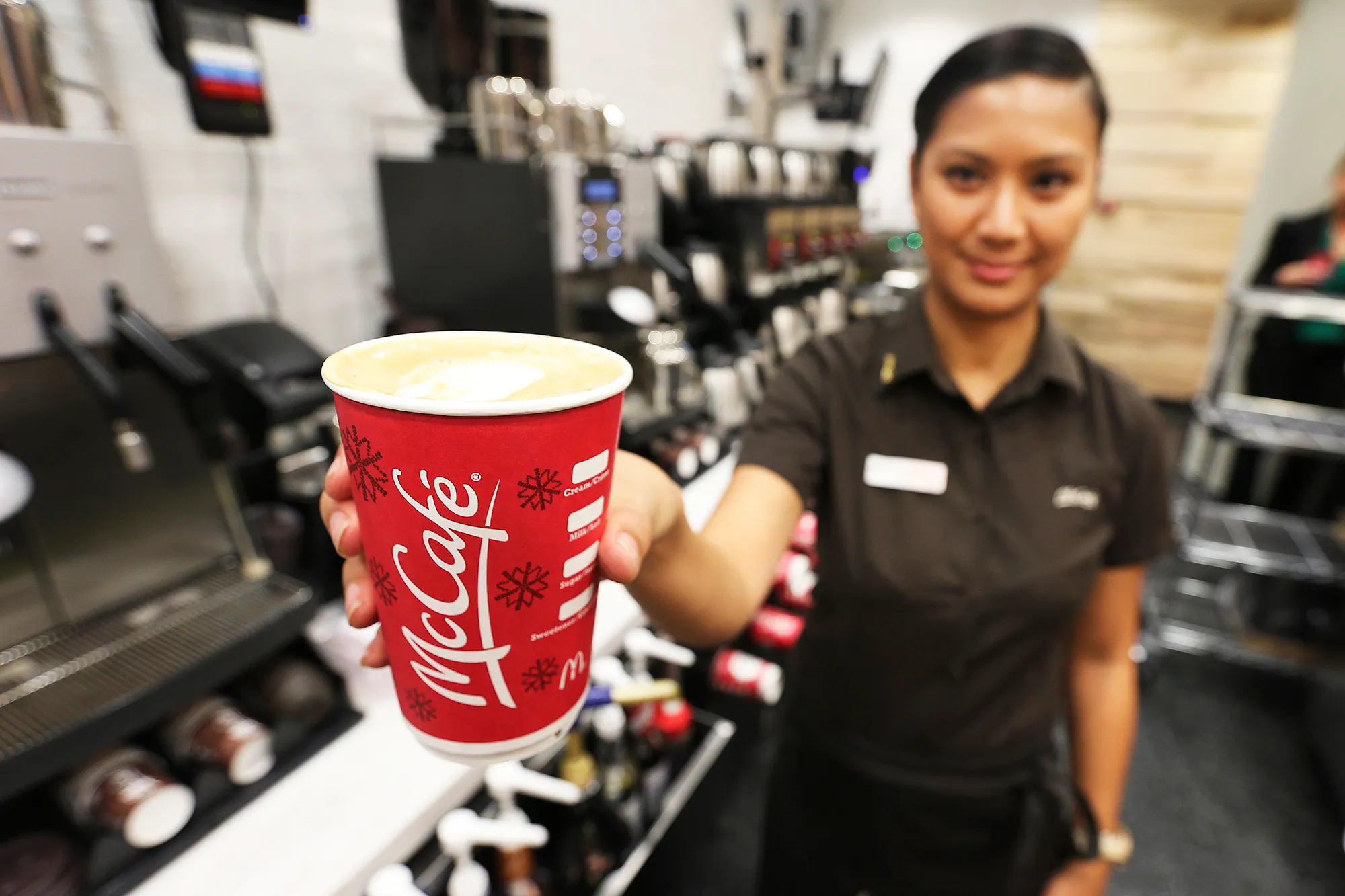 McDonald's Latte Cleaning Fluid