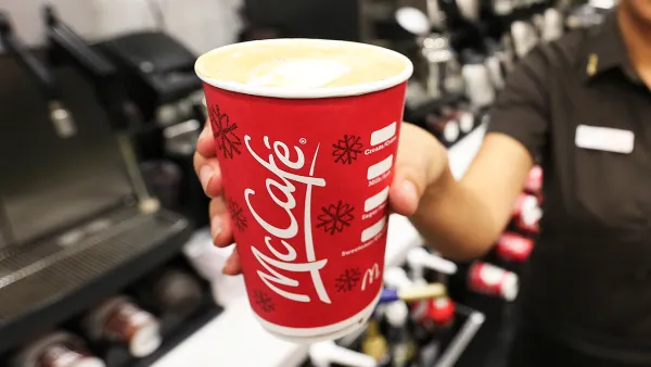 McDonald's Latte Cleaning Fluid