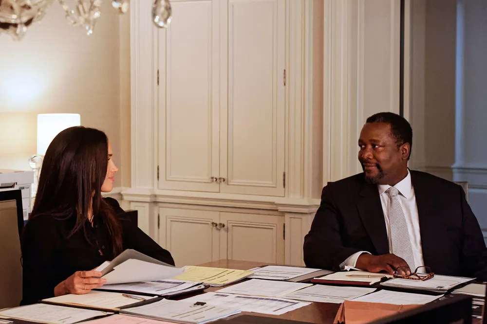 meghan markle wendell pierce advice