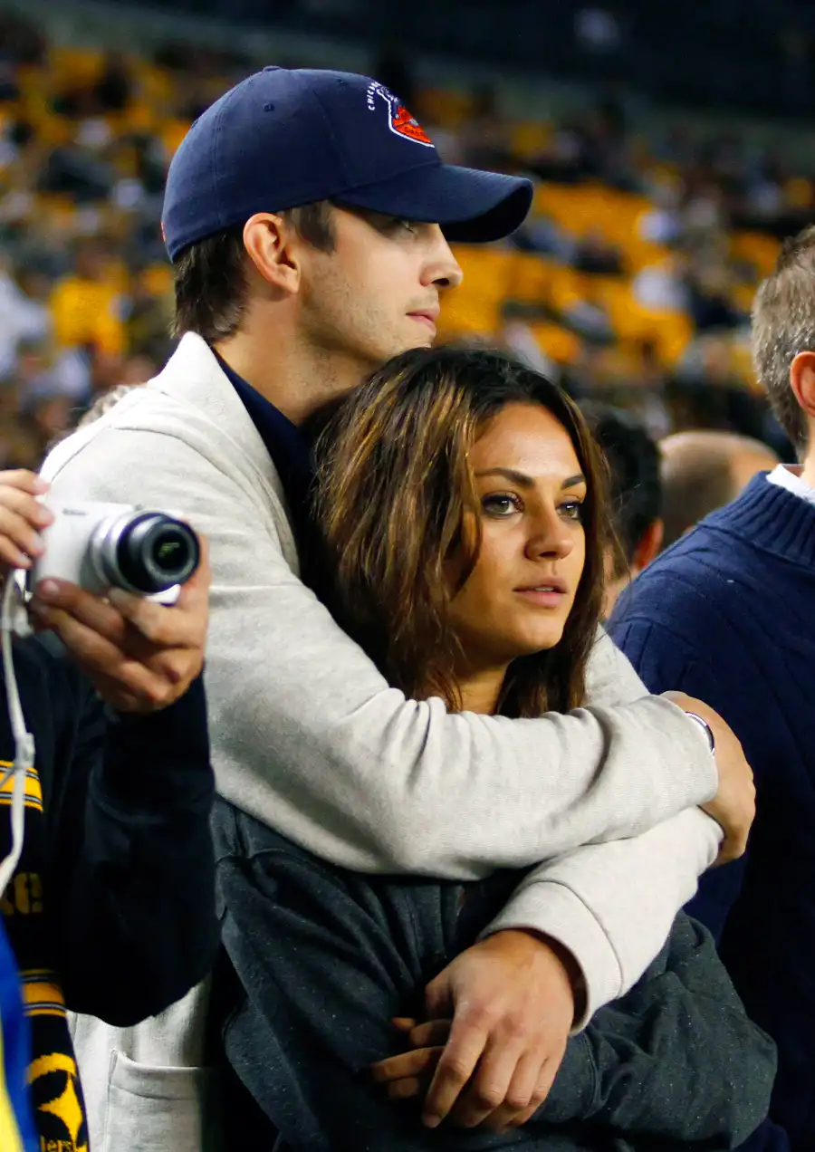Mila Kunis Ashton Kutcher romance