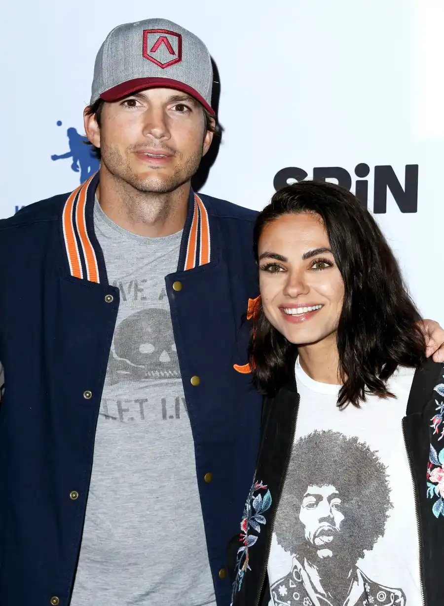 Ashton Kutcher and Mila Kunis