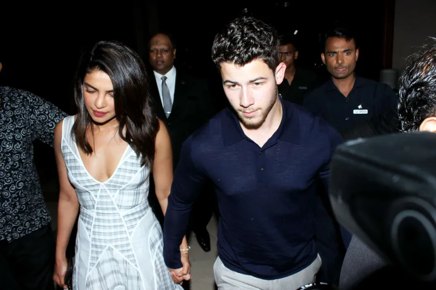nick jonas priyanka chopra date night india