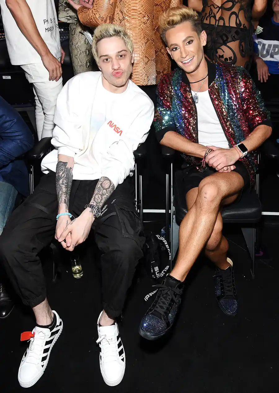 VMAs 2018 What You Didn't See Pete Davidson Frankie Grande