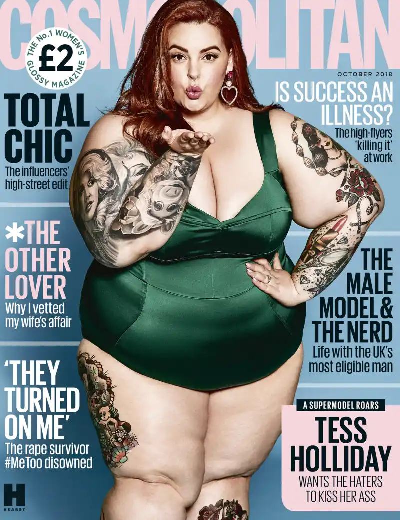 Piers Morgan Criticizes Tess Holliday Cosmopolitan Cover