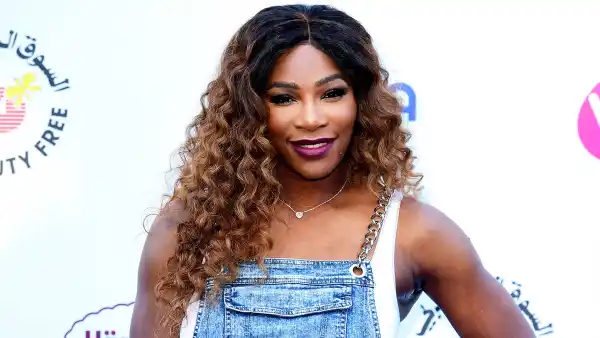 Serena Williams at Bernie Spain Gardens in London, England.