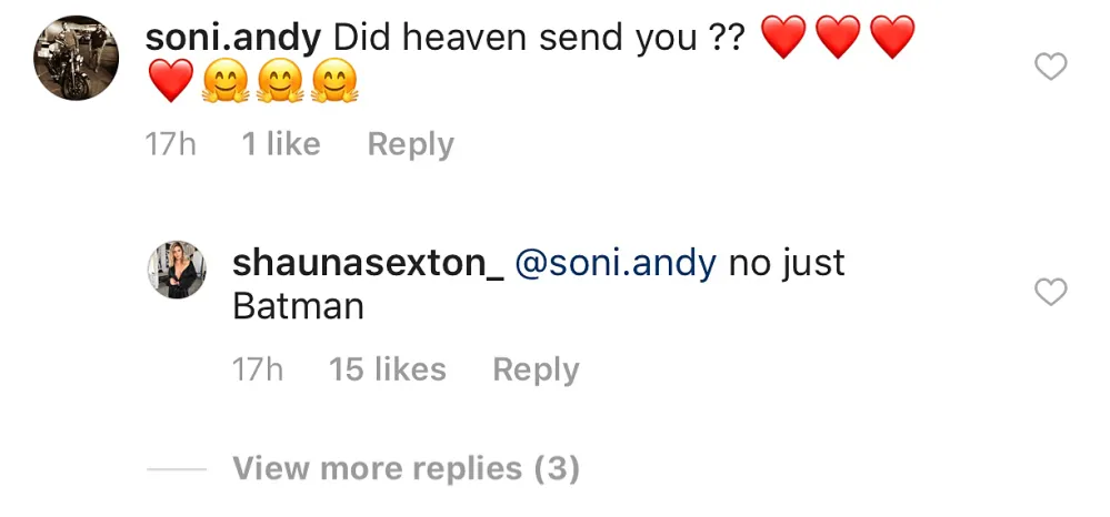 Shauna Sexton Ben Affleck Batman Comment