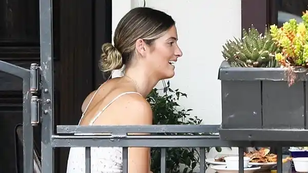 Shauna Sexton eating lunch