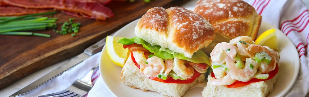 Katie Lee's Shrimp Roll