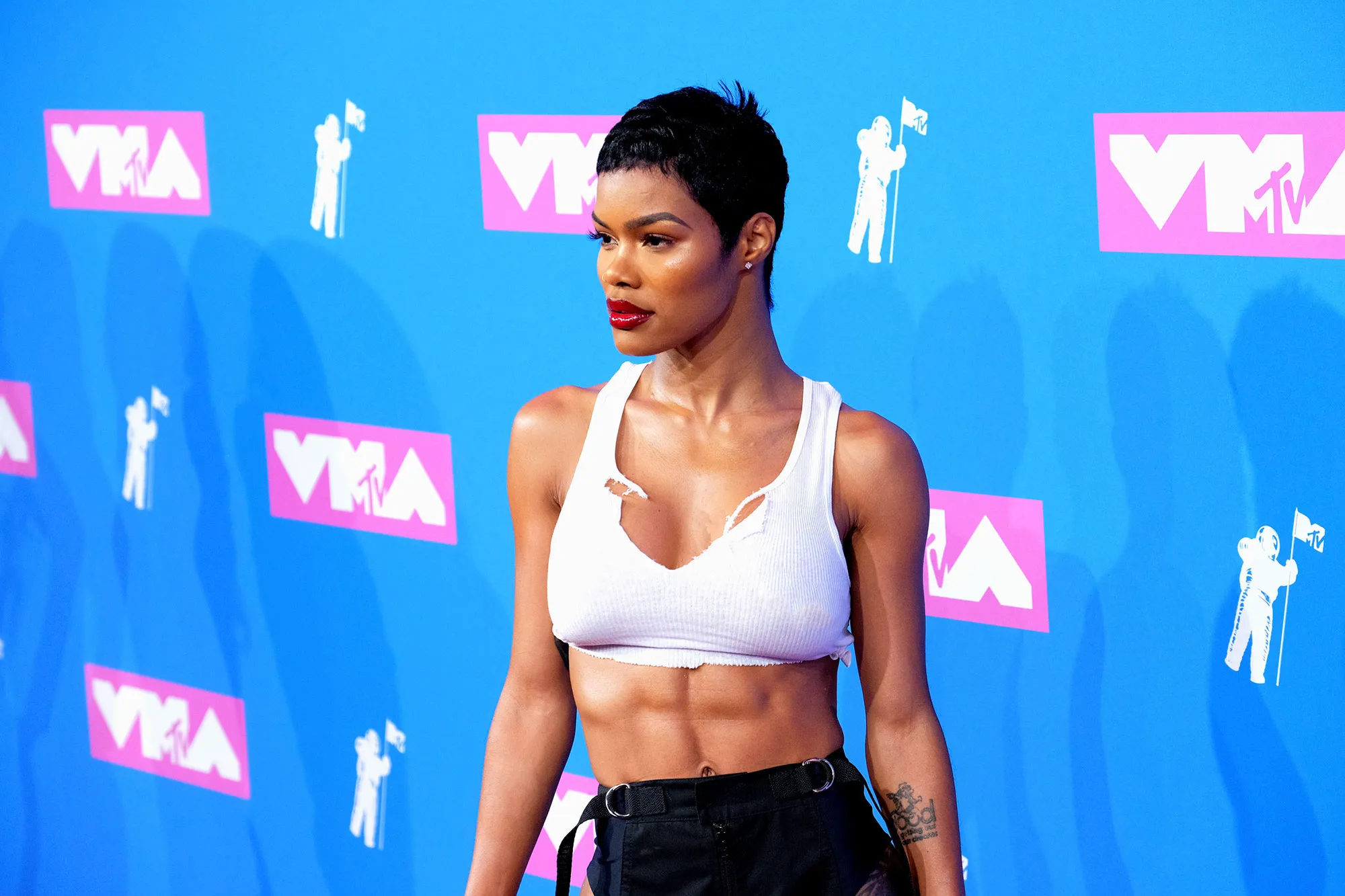 teyana taylor abs VMAs 2018