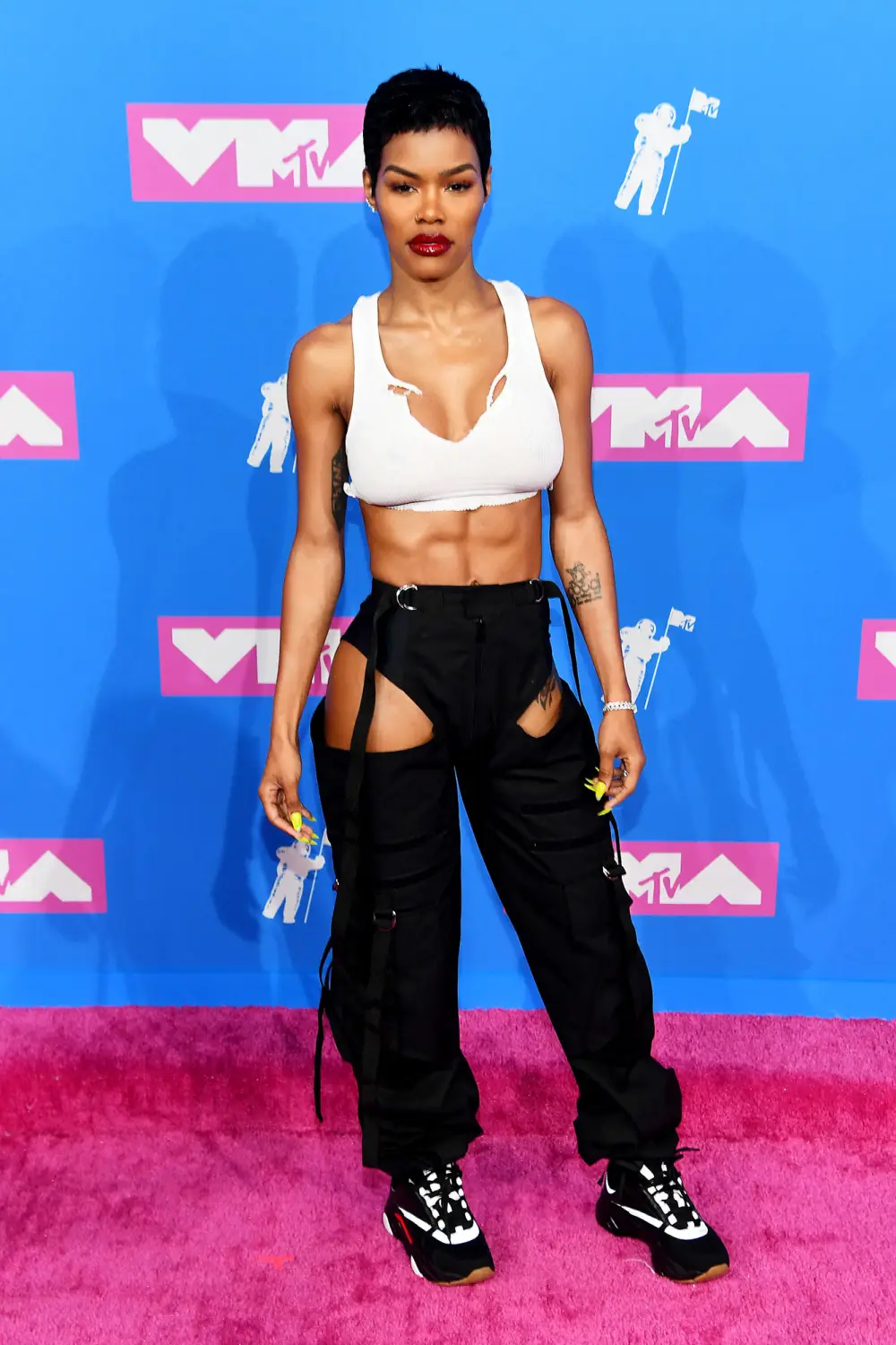 teyana taylor abs VMAs 2018