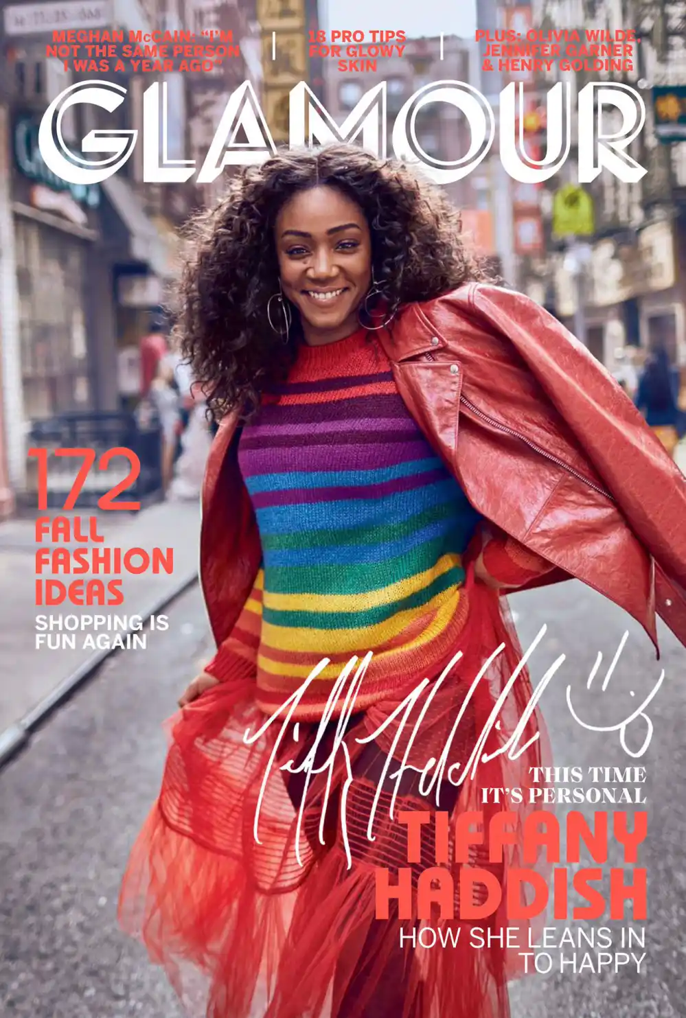 Tiffany Haddish glamour cover september 2018