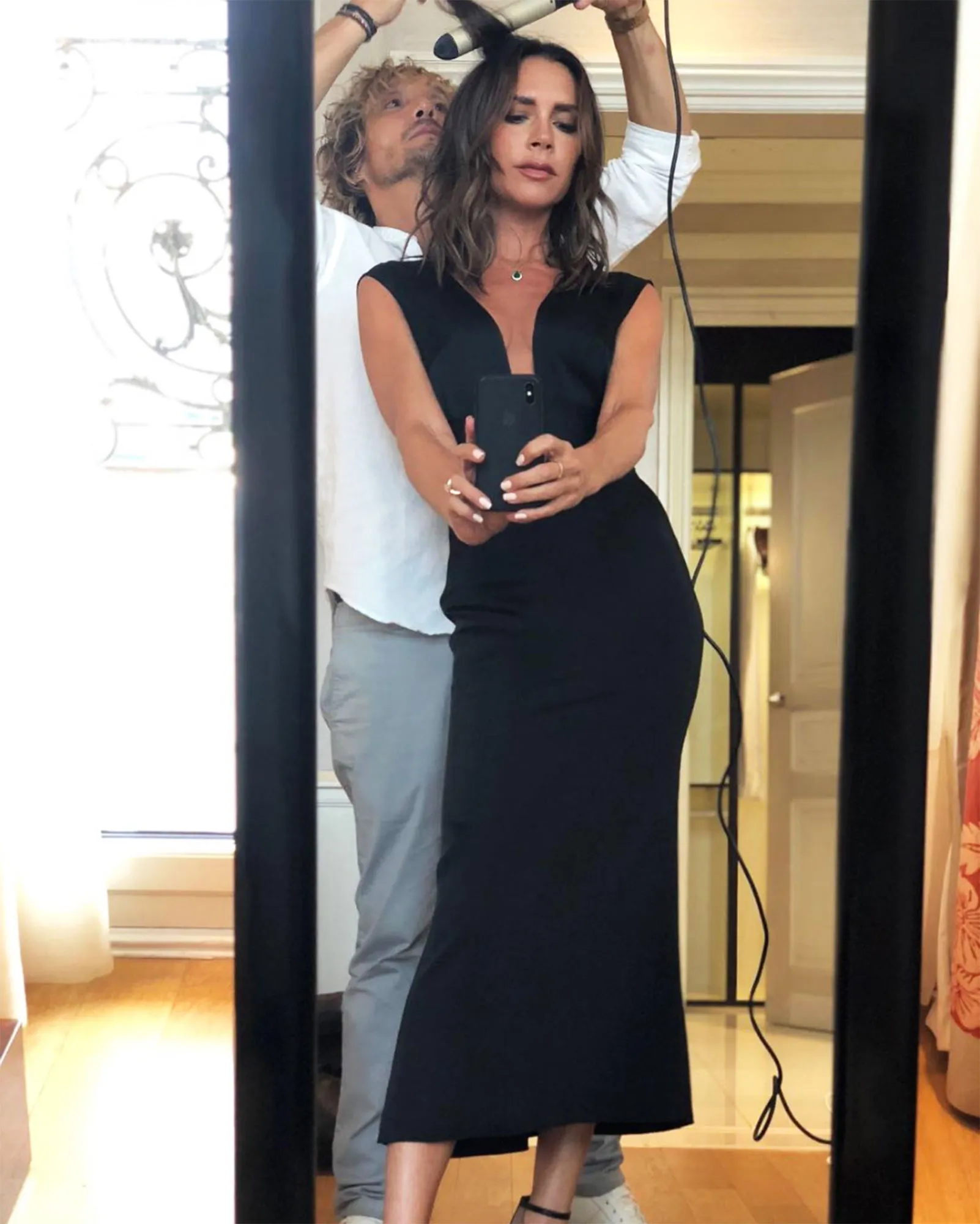 victoria beckham david beckham mirror selfie