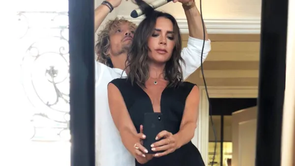victoria beckham david beckham mirror selfie