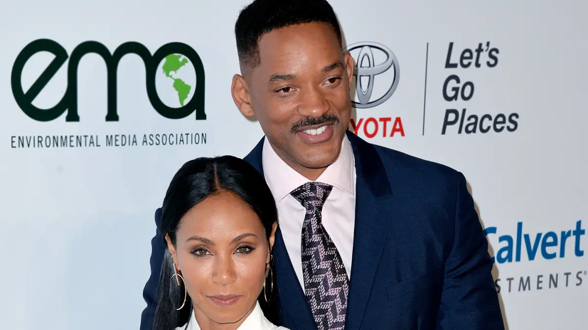 Will and Jada Smith.